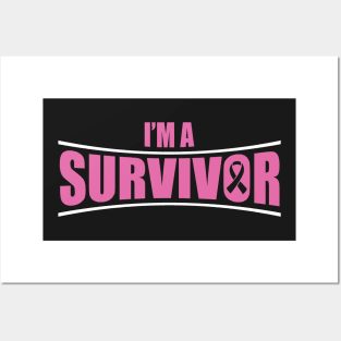 Cancer: I'm a survivor Posters and Art